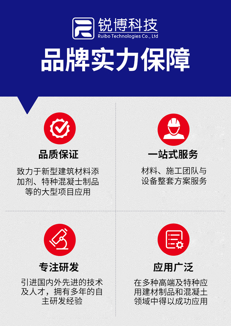 湖南锐博新材料科技发展有限公司,风电灌浆料,加固材料,压浆料,灌浆料,脱模剂,路面抢修料